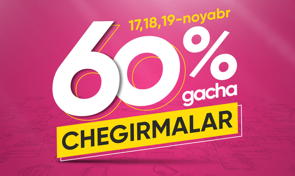 Yozgi chegirmalar aksiyasi boshlandi